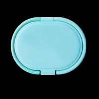 Capuchon en plastique à bouton-poussoir anti-poussière pour lingettes, gants en nitrile, emballages de mouchoirs (usage alimentaire)
