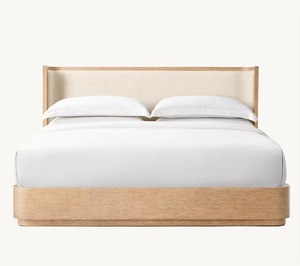 Ensemble complet <span class=keywords><strong>de</strong></span> mobilier d'hôtel moderne et traditionnel sur mesure pour chambres standard Boîte <span class=keywords><strong>de</strong></span> <span class=keywords><strong>lit</strong></span> et moustiquaire <span class=keywords><strong>en</strong></span> <span class=keywords><strong>bois</strong></span> massif Design <span class=keywords><strong>de</strong></span> <span class=keywords><strong>lit</strong></span> - Product Image 1