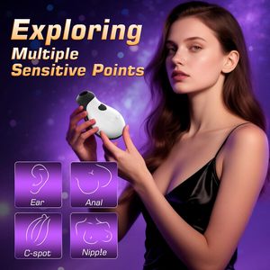 White Swan Upgraded Version Handheld Suction Device Linear Motor 8-Frequency Suction Women Breast <b>Massager</b> USB Charging 100% - Product Image 4