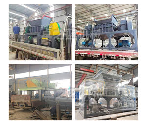 Half-Automatische Schrootwagen Fabriek Hele Afval Volledig Recycling Band <span class=keywords><strong>Crusher</strong></span> Auto Gebruikt Mobiele Tracks Draagbare Banden Shredder Te Koop - Product Image 5