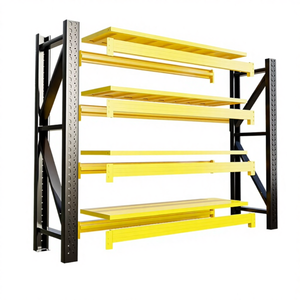 Étagère de stockage industrielle haute résistance, installation facile, gain de place pour la logistique d'entrepôt - Product Image 4