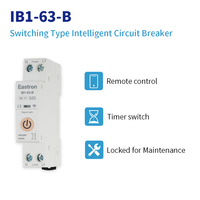 Interruptor de Circuito Inteligente Wi-Fi Serie Eastron IB1-63, Control Remoto por Aplicación Smart Life, Interruptor de Circuito Inalámbrico