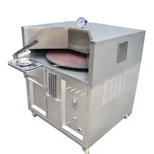 Commerciële Arabische Pita Broodbakmachine Bakkerij Tunnel Gasoven Arabische Roti Making Machine Pizza Rond Gas Bakoven