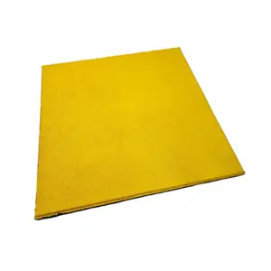 Malaysia Preferred Wholesales Supplier Sturdy Recycled Materials Supersafe Rubber Tiles Outdoor Playground Safety Flooring