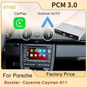 โมดูล Wireless Carplay สำหรับ Porsche Cayenne/Cayman/Boxster 911 PCM 3.0 กล่อง Android Auto AI มัลติมีเดีย หน้าจอ 7 นิ้ว - Product Image 2