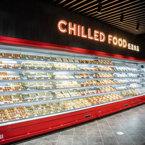 Congelador Multideck para Supermercado Haier, Refrigerador Aberto para Exibição de Frutas e Vegetais, Armário Refrigerado para Exibição de Vegetais - Product Image 3