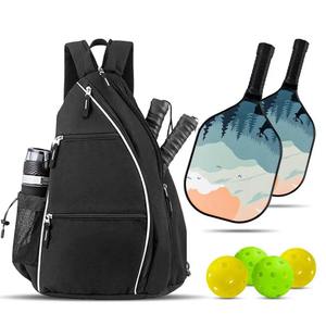 Custom Outdoor Sports Backpack Single Shoulder Badminton <b>Table</b> <b>Tennis</b> <b>Racket</b> Bag Durable Slingshot Design for <b>Tennis</b> Players - Product Image 1