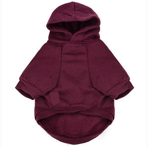 गर्म बिक्री कुत्ते हुडी कस्टम मुद्रित स्वेटर खाली लक्जरी डिजाइन ठोस रंग पिल्ला हूडी - Product Image 3