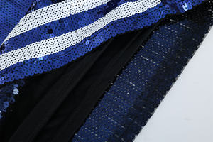 Camiseta de lentejuelas para <span class=keywords><strong>mujer</strong></span>, camiseta de lentejuelas con temática de equipo de fútbol, camiseta para fiestas navideñas, gran Navidad de Halloween - Product Image 5