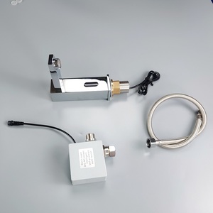Robinet de lavabo automatique sans contact à capteur, accessoires de <span class=keywords><strong>plomberie</strong></span> de qualité fiable pour les toilettes commerciales - Product Image 4