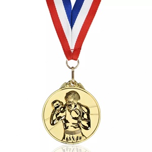 Medallas Deportivas Personalizadas, Medallas en Blanco al por Mayor, de Metal con Cinta, para Fútbol, Natación, Baloncesto, Carreras, Competiciones - Product Image 2