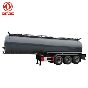 NOUVEAU Semi-citerne 30cbm/45cbm/55cbm pour liquides inflammables bon marché avec alcool diesel ou essence, prix du pétrolier semi-remorque à éthanol