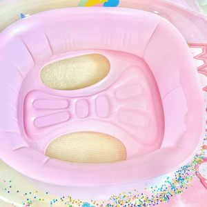 Bơi Hồ Bơi Phao Cho Trẻ Mới Biết Đi Trẻ Em <span class=keywords><strong>Inflatable</strong></span> Bơi Vòng Nước Bè Với Chỗ Ngồi Cho Mùa Hè Bãi Biển Ngoài Trời Trẻ Em Tắm Đồ Chơi - Product Image 5