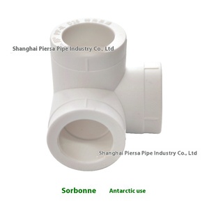 Conector en T de esquina blanco D20 <span class=keywords><strong>para</strong></span> conexión de soldadura de <span class=keywords><strong>agua</strong></span> de grifo doméstica, accesorios de tubería PPR NPT BSP, 'cabeza' de forja de plástico <span class=keywords><strong>para</strong></span> productos químicos - Product Image 3