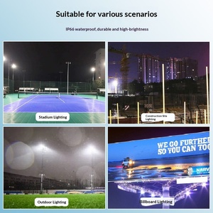 <span class=keywords><strong>Projecteur</strong></span> LED de stade GRATUIT, éclairage extérieur IP66 étanche, haute puissance 800W, carré, pour <span class=keywords><strong>chantier</strong></span> de construction, terrain de basketball - Product Image 4