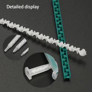 Bzy Nhựa Ma 5.4-07-S Dùng Một Lần Nhựa Epoxy Vòi Phun Lưỡi Lê Cơ Sở 1:1 Hai-Thành Phần Mixer Tĩnh Trộn Ống Cắt - Product Image 5