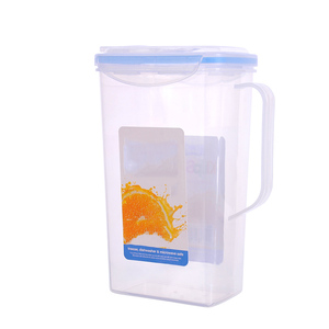 ขวดน้ำแข็งพลาสติกขนาดเล็ก1.5L เหยือก<span class=keywords><strong>น้ำ</strong></span>พร้อมฝาปิดแบบ2 in 1และที่จับขวด<span class=keywords><strong>น้ำ</strong></span>ที่กดน้ำ - Product Image 1