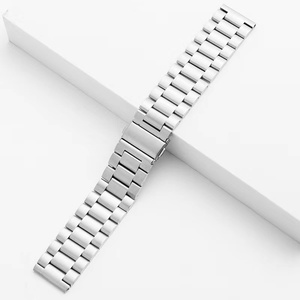 <span class=keywords><strong>Pulsera</strong></span> metálica de acero inoxidable para <span class=keywords><strong>apple</strong></span> <span class=keywords><strong>watch</strong></span> series 7, correa de 22mm y 20mm para samsung galaxy <span class=keywords><strong>watch</strong></span> 5 4 3 - Product Image 3