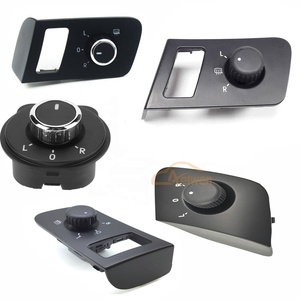 Aelwen-Interruptor de espejo eléctrico para coche, interruptor de retrovisor eléctrico compatible con <span class=keywords><strong>VW</strong></span>, BMW, FORD, BENZ, AUDI, SKODA, PEUGEOT, TOYOTA, RENAULT - Product Image 2