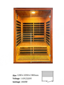 Sauna de Vapor Moderna de Madera Sólida de Hemlock Eléctrica de Bajo <span class=keywords><strong>Precio</strong></span> para 2 a 6 Personas, para Uso en Exteriores, Hoteles y Apartamentos - Product Image 5
