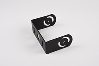 Support universel externe fixe en acier inoxydable antirouille pour lentille de phare antibrouillard automobile modifiée