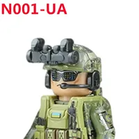 Mini Figurines Militaires Forces Spéciales US RU SEALs Briques SWAT Modèle d'Armée Mobile Ensemble de Blocs de Construction Jouet