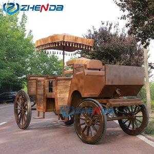 Carroza Eléctrica de Turismo con Tracción en las Cuatro Ruedas Mejorada, Acabado con Aspecto de Madera, Disponible Directamente de Fábrica - Product Image 2