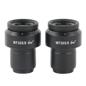 스테레오 현미경용 조정 가능한 디옵터 접안 렌즈 WF10X/22 WF10X/24 WF20X/12 WF30X/8 하이 아이포인트 30mm 장착 크기 - Product Image 6