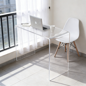 Escritorio de Computadora Acrílico Moderno a Precio de Mayoreo, Mesa de Escritorio Minimalista para Oficina y Estudio en Casa - Product Image 4