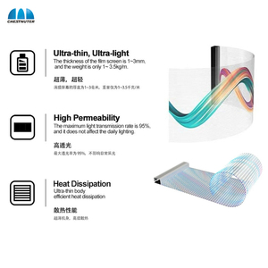 Display LED Trasparente P6 per Vetrine di Negozi, Schermo Pubblicitario <span class=keywords><strong>in</strong></span> Vetro, Pellicola LED Trasparente per <span class=keywords><strong>TV</strong></span> - Product Image 4