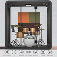 Cabine silencieuse et étanche avec support autonome, nouveau système Portable pour Studio d'instruments, support sonore pour musique