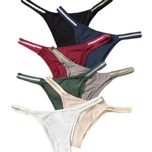 Nuevas bragas de algodón transpirables y suaves para mujer, talla grande, con cinta personalizada de punto para decoración menstrual diaria. - Product Image 1