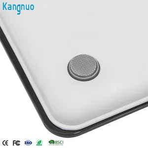 Умные электронные весы для ванной с Bluetooth, 180 кг/396 фунтов, с функцией измерения жира в организме, синие - Product Image 5