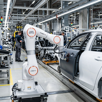   Station de travail robotisée collaborative à 6 axes, cobot industriel pour la préhension et le placement, le soudage, l'assemblage et le positionnement