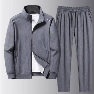 Chándal personalizado de nailon liso para hombre, ropa de otoño, chándal para hombre, chaqueta de entrenamiento a prueba de viento, chaquetas cortavientos - Product Image 6