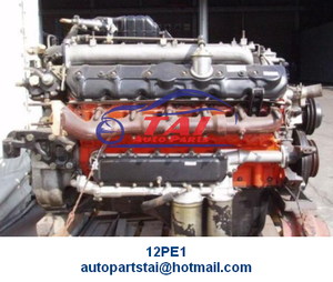 Moteur diesel d'occasion japonais 10PD1 10PC1 10PE1 12PE1 pour Isuzu-TAI, remplacement/réparation, bon état - Product Image 6