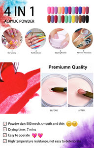 Nouveautés Gel Vernis À <span class=keywords><strong>Ongles</strong></span> Gravure <span class=keywords><strong>Infiltration</strong></span> Bonne Durabilité Poudre Acrylique - Product Image 6