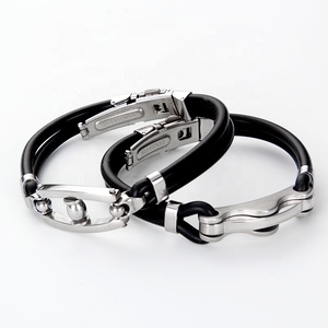 Custom <strong>Canada</strong> Stainless Steel Keychain JF Metal Stainless Steel <strong>Canada</strong> Silicone Wristband Bracelet - Product Image 3