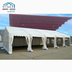 Carpa de Fiesta Blanca con Estructura de Aluminio y Tela de PVC <span class=keywords><strong>para</strong></span> 500 Personas, con Refuerzo Recto, <span class=keywords><strong>para</strong></span> <span class=keywords><strong>Eventos</strong></span> al Aire Libre - Product Image 6