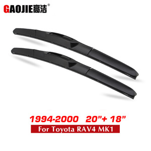 Compatible con los limpiaparabrisas delanteros del Toyota RAV4 1994-2018, escobillas para limpiaparabrisas delanteros. - Product Image 4