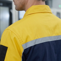 Vêtements de travail de haute qualité en gros, ensemble uniforme durable, vêtements de travail sur mesure, veste de travail à manches courtes/longues pour hommes - MOQ faible