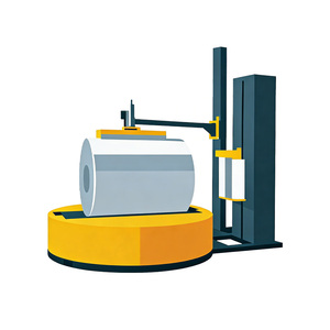Machine d'emballage <span class=keywords><strong>de</strong></span> rouleaux entièrement automatique pour papier et <span class=keywords><strong>film</strong></span>, emballage serré anti-déchirure - Product Image 1