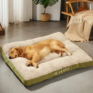 Ganzjährig großes Hunde bett Winter heattech Voll abnehmbare wasch bare Schlaf matte Kunst pelz Haustier produkte Winter Heattech Hunde bett - Product Image 1