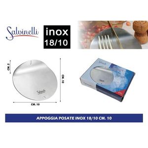 Repose-couverts en acier inoxydable 18/10, plateau de 10 cm pour couverts, plats et plateaux - Product Image 1