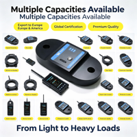 Dynamomètre sans fil durable, capteur de force numérique pour applications de levage industriel et de gréage aérien