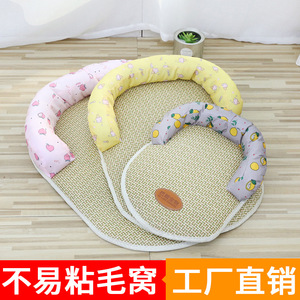 Summer Cooling Pet <b>Mat</b> Oval Shape Dog Bed <b>Cat</b> Bed Cooling Pad For Pets Hand Wash Polyester Fiber Fill - Product Image 5