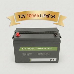 Batteries au lithium-ion en gros, packs de batteries au lithium 200Ah 12V, batteries LiFePO4 100Ah, batteries à décharge profonde 12V 100Ah de type gel - Product Image 1