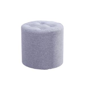 QY-1050, Round Removable Soft Fabric Sofa Mushroom Foot Rest Stool Seat <strong>Pouf</strong> Upholstered <strong>Padded</strong> Solid Decorative Small Sofa - Product Image 2