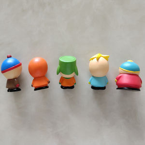 Jouets en résine PVC personnalisés, <span class=keywords><strong>Action</strong></span> et jouet de haute qualité, 5 styles, décoration de gâteau d'<span class=keywords><strong>anniversaire</strong></span>, figurines d'anime, décoration de voiture, South park - Product Image 2