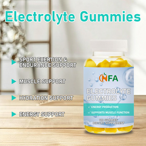 Custom Sports <b>Supplements</b> with Compound Minerals Hydration Support Boost Muscle Strength Electrolyte Gummies - Product Image 6